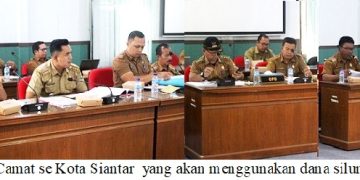 Para Camat se Kota Siantar  yang akan menggunakan dana siluman
Foto: IST