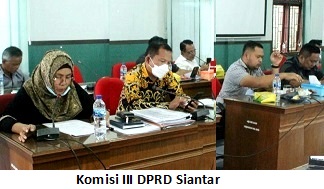 Komisi III DPRD Siantar
Foto: IN