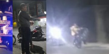 Aksi balap liar di Jalan Medan dan kepolisian yang melakukan penertiban