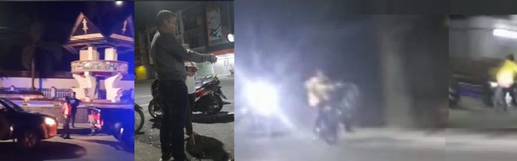 Aksi balap liar di Jalan Medan dan kepolisian yang melakukan penertiban