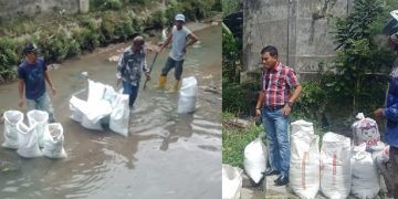 Perbaikan musholla langsung disaksikan Andika Prayogi Sinaga