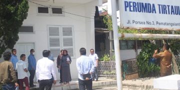 Komisi II DPRD Siantar  Sidak ke Kantor Dewas Perumda Tirta Uli
