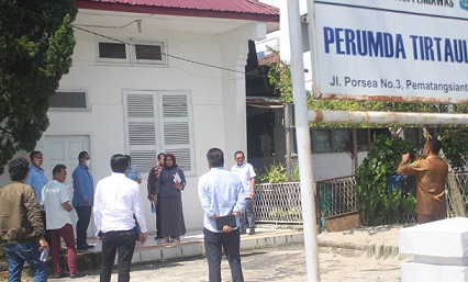 Komisi II DPRD Siantar Sidak ke Kantor Dewas Perumda Tirta Uli