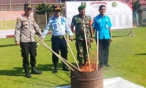 Pemusnahan barang bukti