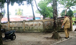 Lokasi parkir truk yang dicuri