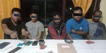 Gerombolan penyabu dan baranga abukti