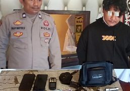 Pelaku dan barang bukti