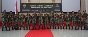 Potho bersama usai Sertijab