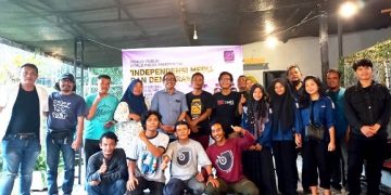 Usai diskusi poto bersama