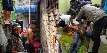 Pelaku bunuh dirti dievakuasi ke dalam KSP