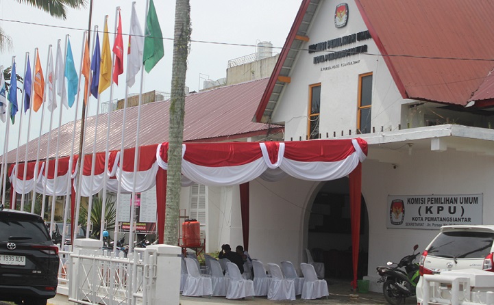Kantor KPU Siantar