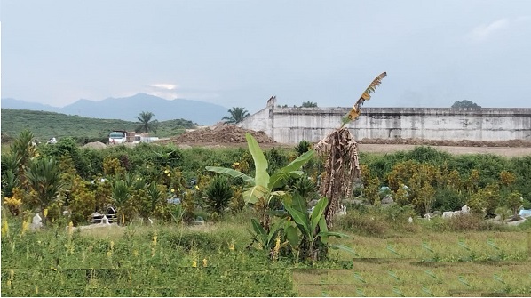 Lokasi pemakaman yang terkena jalan tol