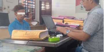 Pelaku sedang dimintai keterangan