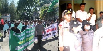 Pengunjukrasa dierima DPRD Siantar