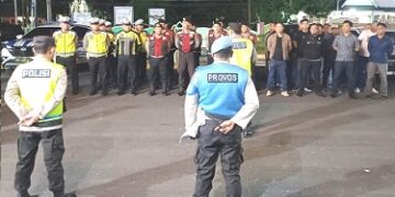 Apel sebelum Patroli Skala Besar
