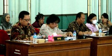 BKPSDM Pemko Siantar saat rapat kerja dengan Komisi I DPRD Siantar