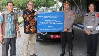 Kapolres Siantar terima kenderaan dinas