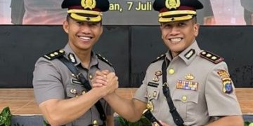 Kapolres Siantar yang lama dan yang baru...