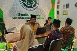Pelaksanaan teknikal meeting lomba Virtual Ceramah dan Syarhil Aquran Komisi Infokom MUI Kota Siantar