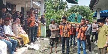 Pengantaran jenazah dari rumah duka