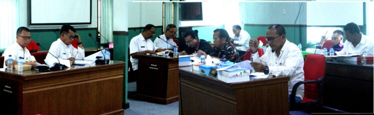 RDP Kesbangpol dengan Komisi I DPRD Siantar