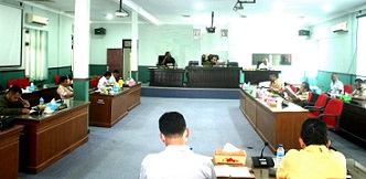 Rapat kerja gabungan Komisi DPRD Siantar