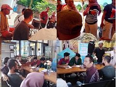 Warga saat mendatangi Polres Siantar beberapa hari lalu