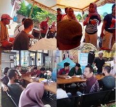 Warga saat mendatangi Polres Siantar beberapa hari lalu