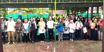 Poto bersama masyarakat dan tokoh agama