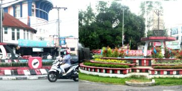 Air mancur yang tak berfungsi