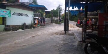 Banjir di Jalan Viyata Yudha