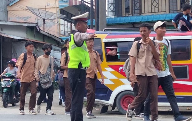 Polisi beri himbauan kepada pelajar