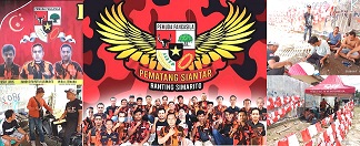 PR Pemuda Pancasila Kelurahan Simarito jelang HUT kemerdekaan RI ke 78