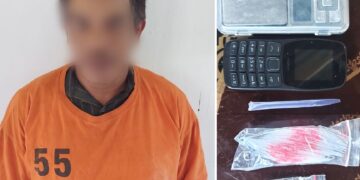 Tersangka dan barang bukti