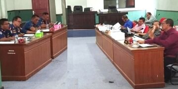 RDP Dinas Damkar dan Penyelamatan dengan Komisi I DPRD Siantar.
