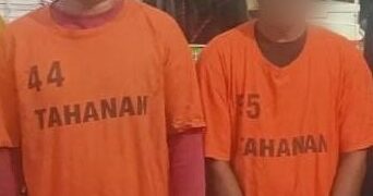 Tersangka dan barang bukti