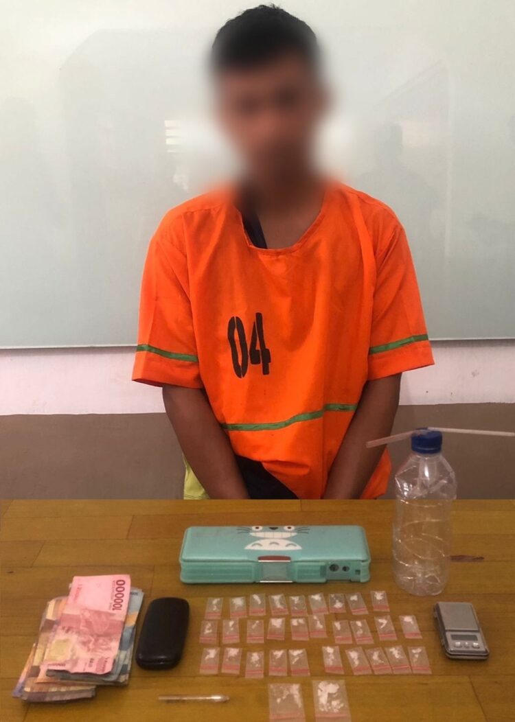 Tersangka dan barang bukti