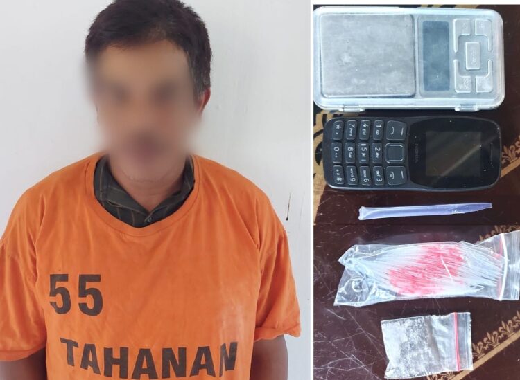 Tersangka dan barang bukti