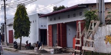 Bangunan yang sudah hampir selesai