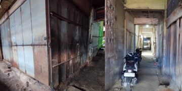 Kios yang kosong di Pasar Horas dan Pasar Dwikora