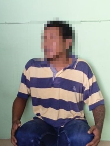 Lelaki yang ditangkap saat akan mencopet