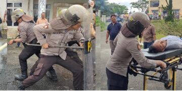 Simulasi antisipasi kerusuhan