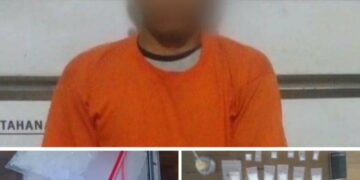 Tersangka dan barang bukti