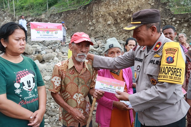Salurkan bantuan