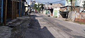 Jalan Pane yang ditambal sulam