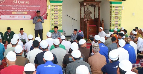 Kalapas sampaikan sambutan