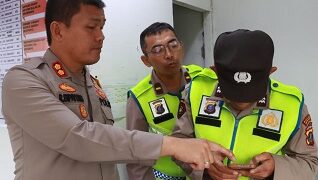 Kapolres Simalungun bersama personel