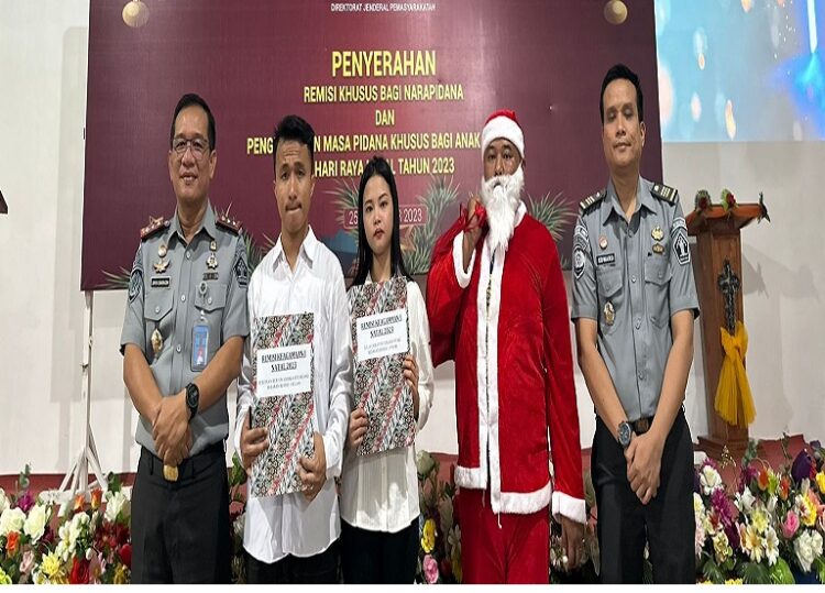 Warga Binaan yang mendapat remisi khusus