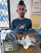 Pelaku dan barang bukti