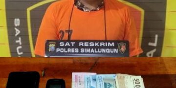 Tersangka dan barang bukti